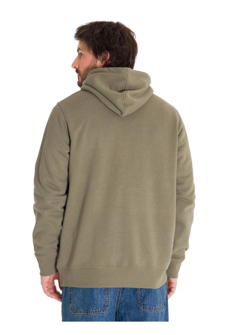 Polerón Fleece Logo Hombre Verde Petróleo-3