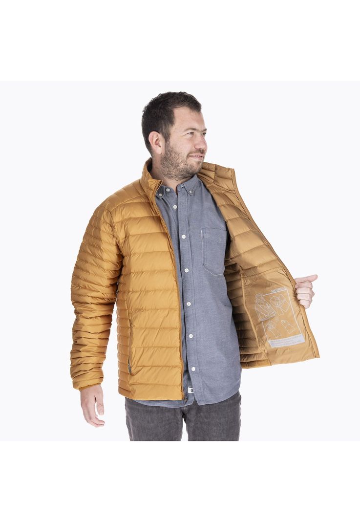 Parka Impermeable Ridgevent Jacket Café Hombre-5