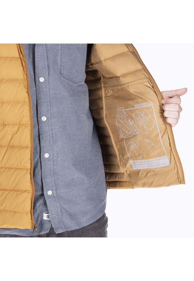 Parka Impermeable Ridgevent Jacket Café Hombre-6