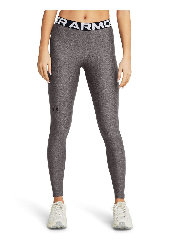 Leggings HeatGear® Gris para mujer-3