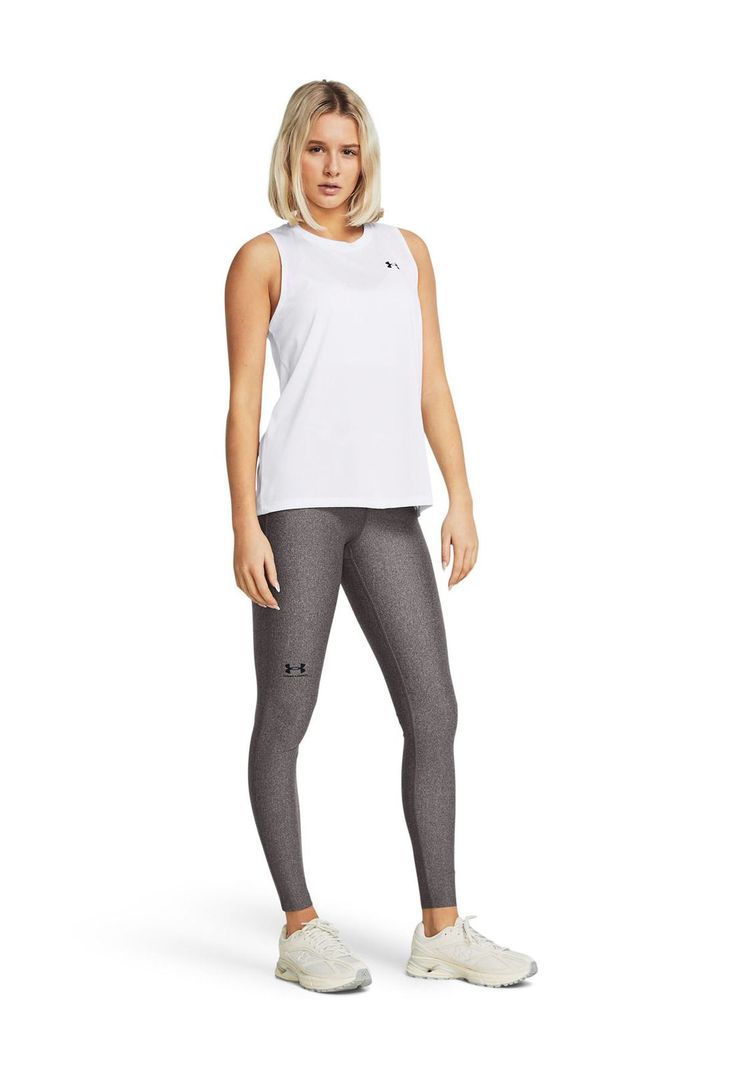 Leggings HeatGear® Gris para mujer-5