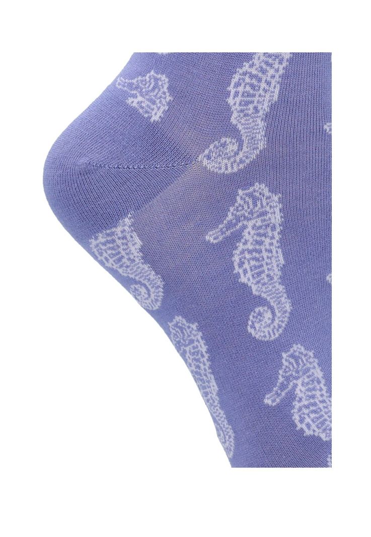Calcetin Morado St Seahorse Mujer-1