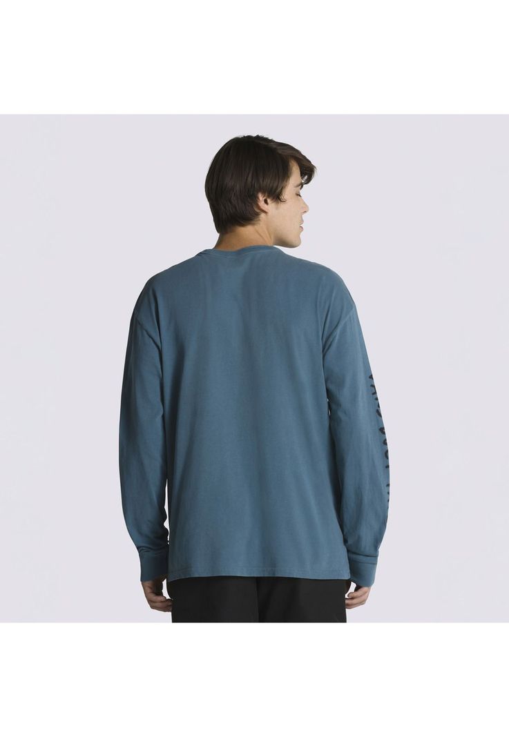 Polera Manga Larga Dti Logo Ls Tee Ii Azul Unisex-1