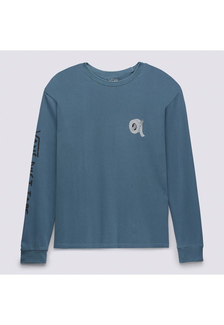 Polera Manga Larga Dti Logo Ls Tee Ii Azul Unisex-7