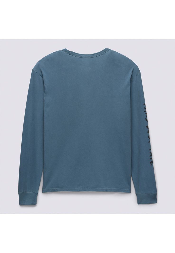 Polera Manga Larga Dti Logo Ls Tee Ii Azul Unisex-8