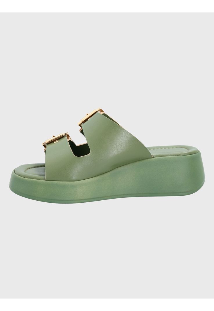 Sandalia Verde Mujer Carlotta -1