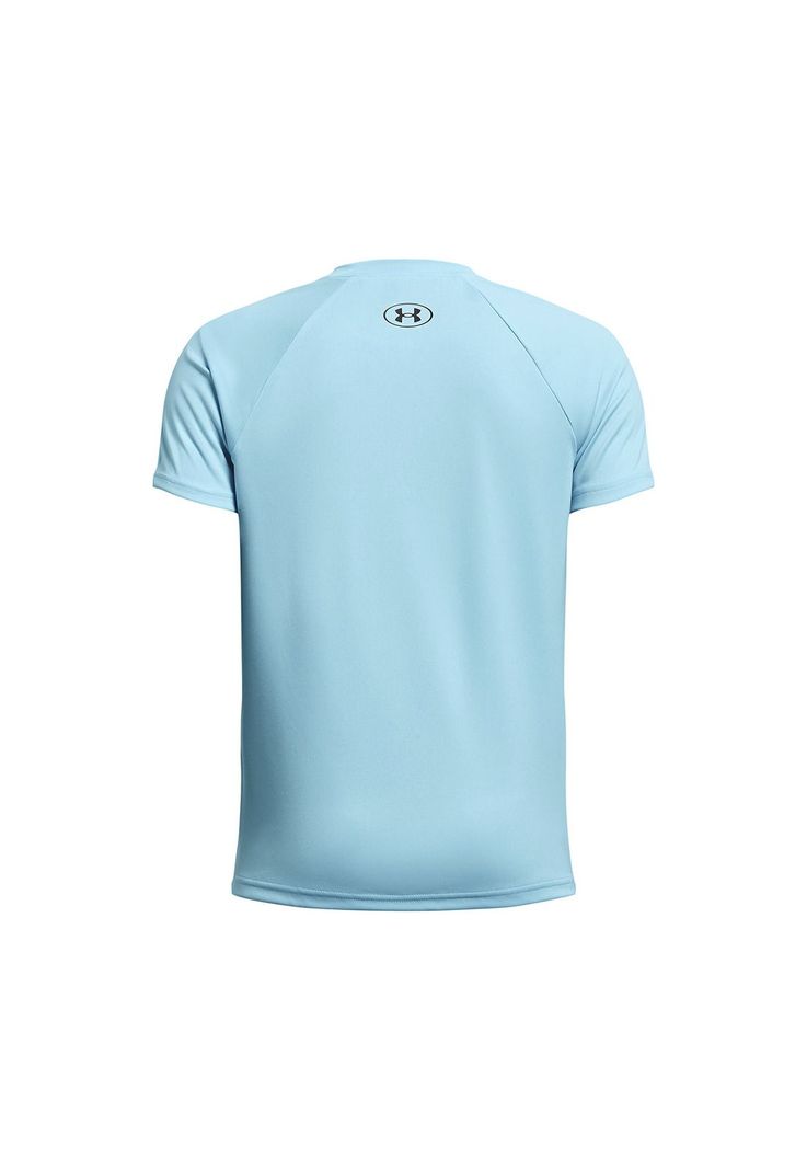 Polera Big Logo UA Tech niño Azul-1