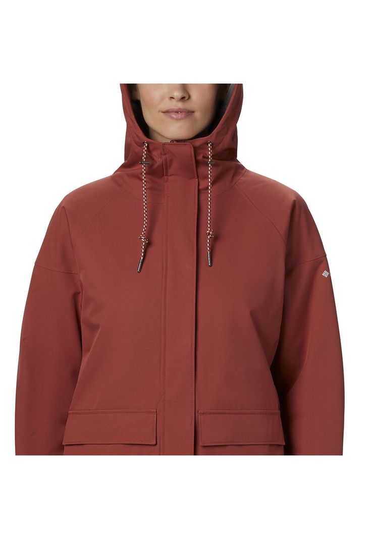 Parka Mujer Briargate Insulated Polyester Rojo-3