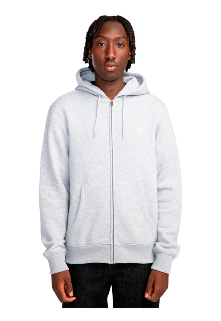 Polerón Hombre Cornell Classic Full Zip Gris-1