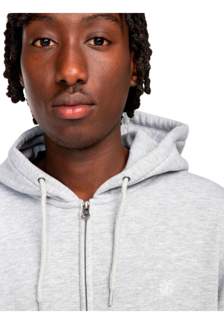 Polerón Hombre Cornell Classic Full Zip Gris-4