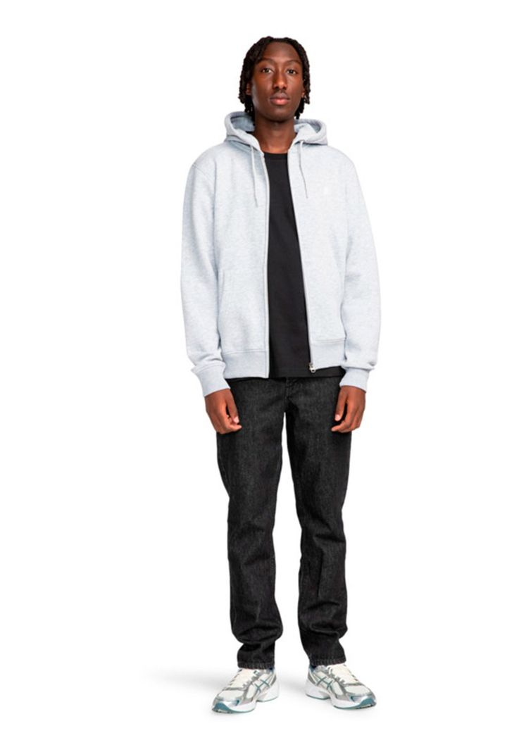 Polerón Hombre Cornell Classic Full Zip Gris-5