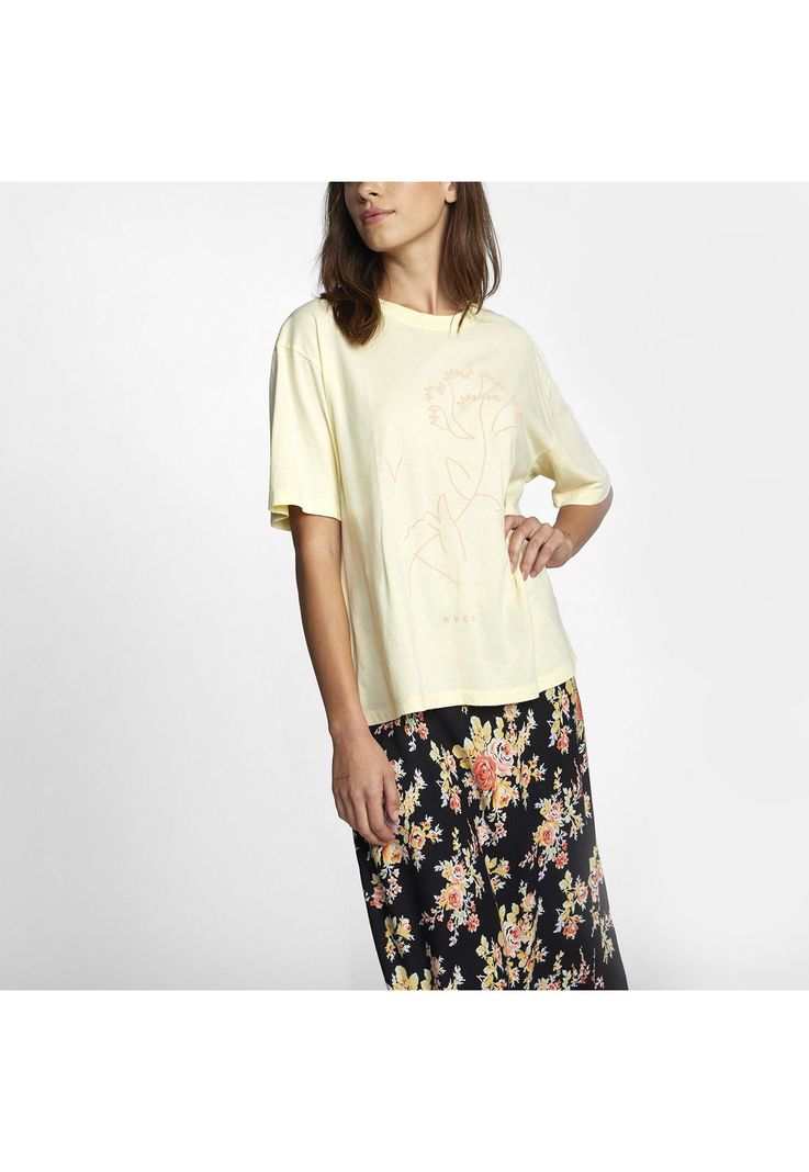 Polera M/C Mujer Soft Hand Ss Amarillo-0