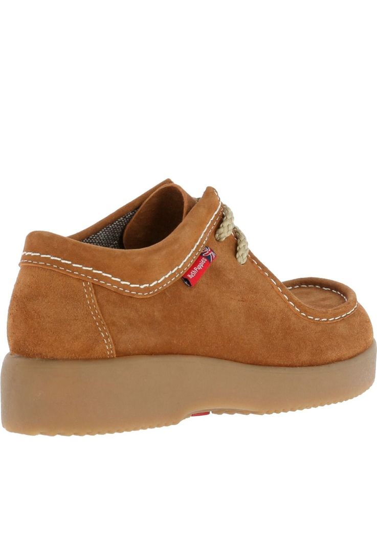 Zapato Cuero Niño Navajo Marrón-4
