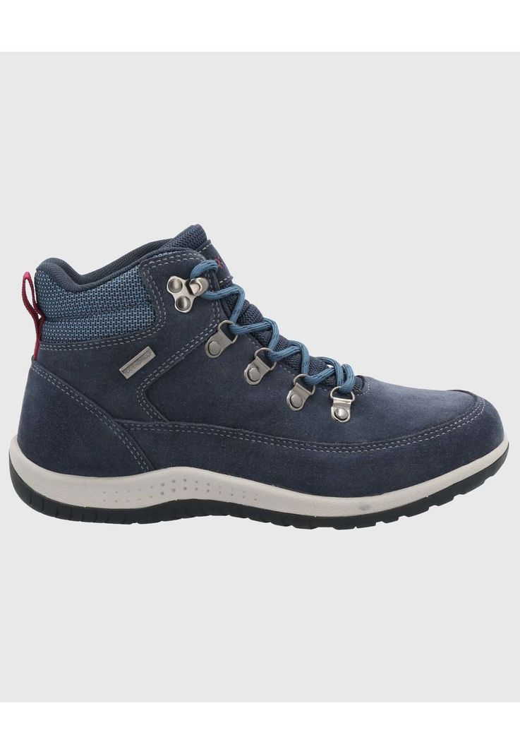 Botin Cuero Mujer Emur Azul-1