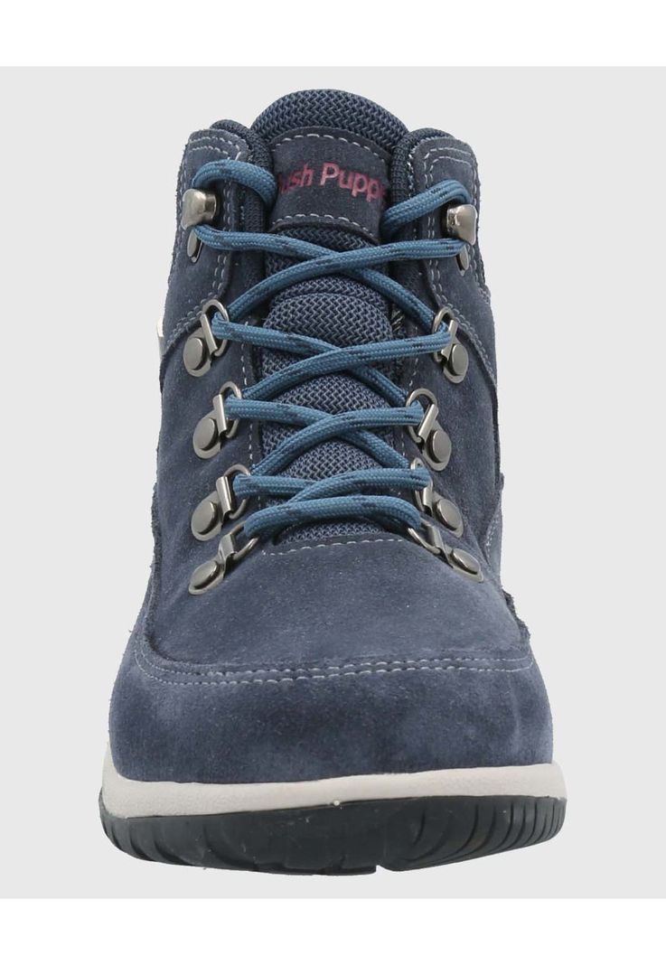 Botin Cuero Mujer Emur Azul-3