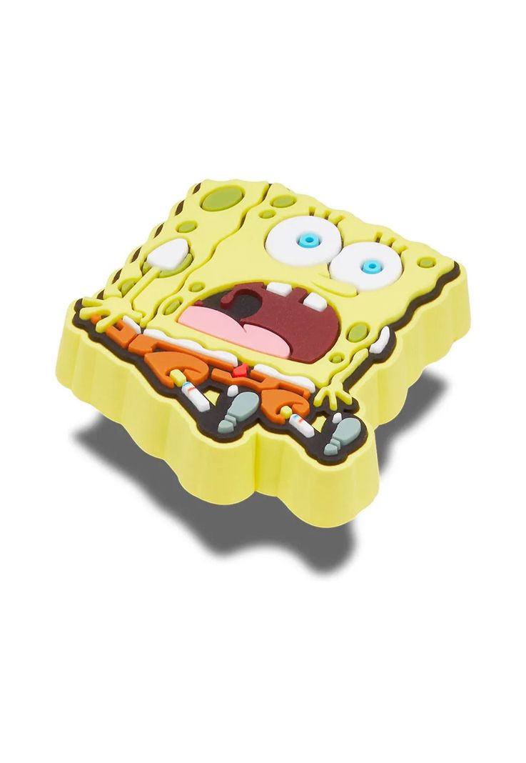 Jibbitz Crocs Bob Esponja En Shock Amarillo-1