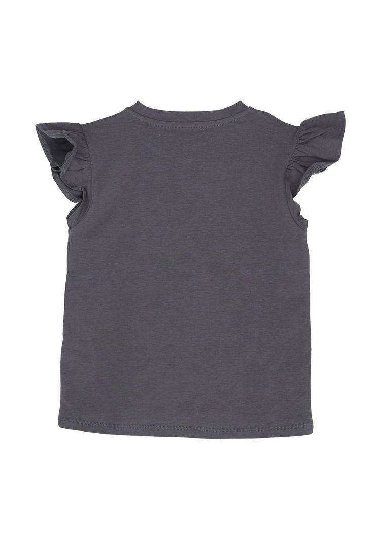 Polera M/C Niña Change The World Gris-1