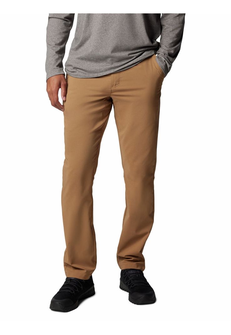 Pantalón Hombre Sage Peak Chino Café-0