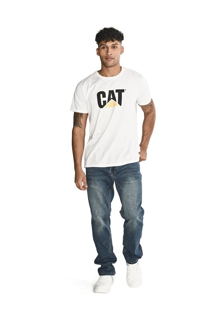 Jeans Casual Triblend Stretch Den Azul Hombre-1
