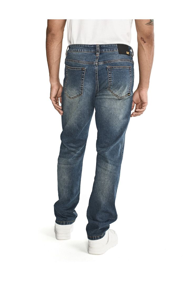 Jeans Casual Triblend Stretch Den Azul Hombre-7