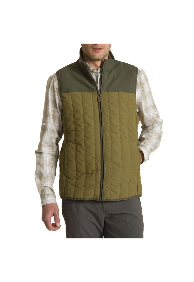Vest Bicolor Verde