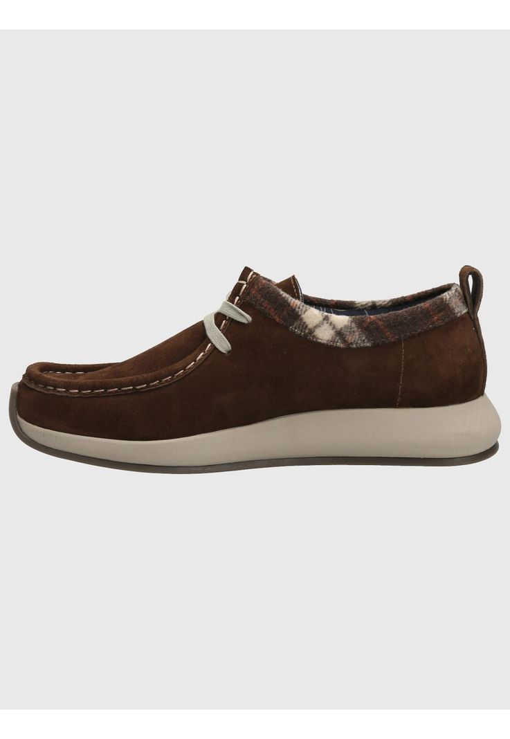 Zapato Cuero Hombre Icon Café-5