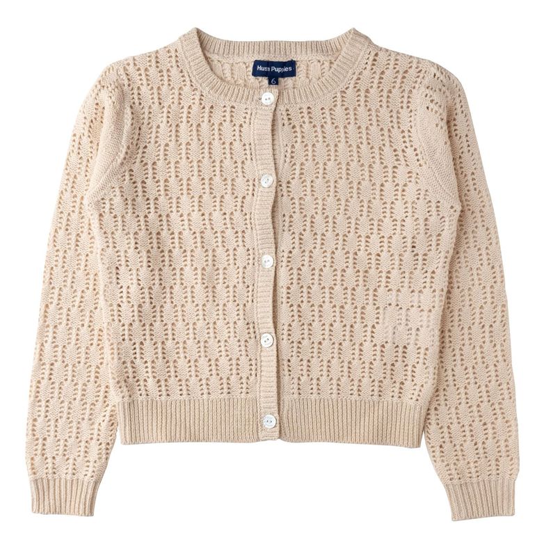 Chaleco Tere Niña Algodón Beige