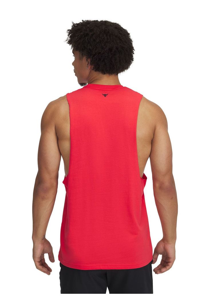 Polera Sin Mangas Project Rock Rojo Hombre-1
