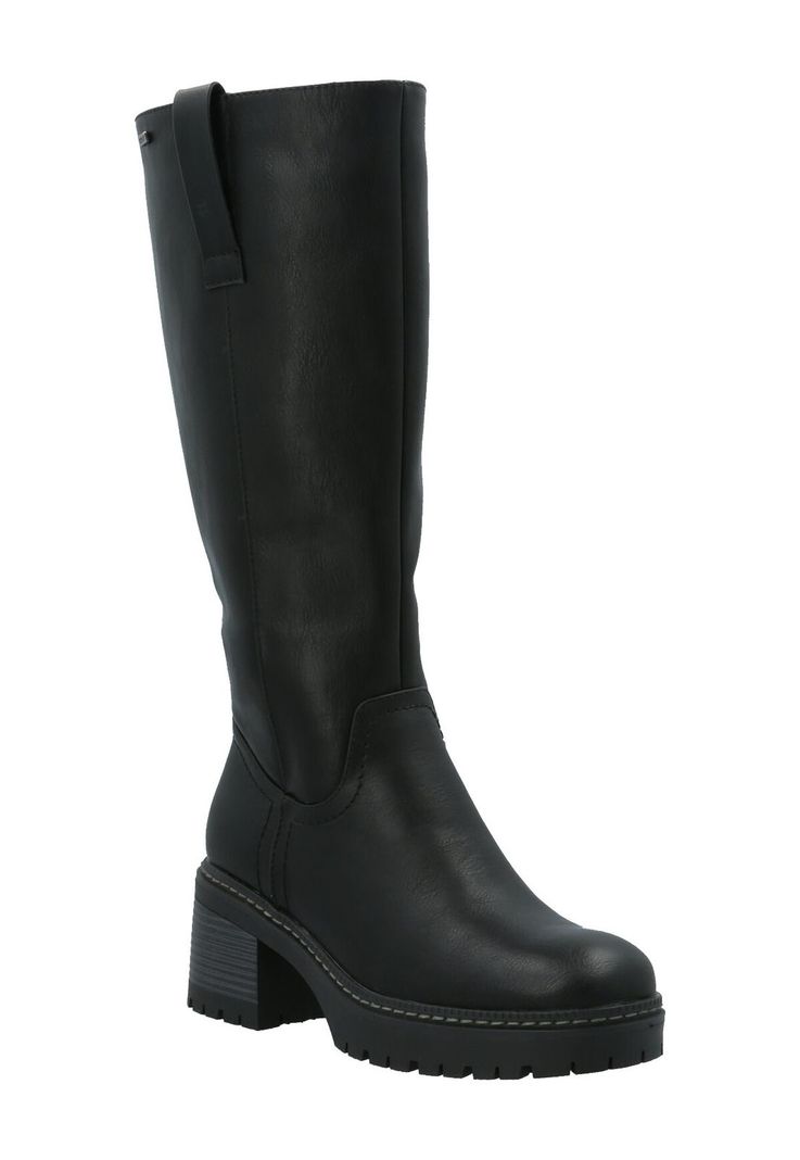Bota Estade Mujer Negro-0