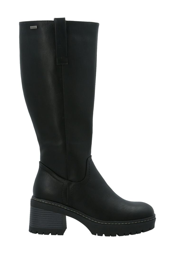 Bota Estade Mujer Negro-1