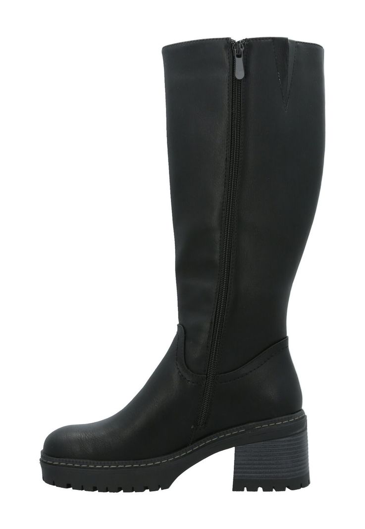 Bota Estade Mujer Negro-4