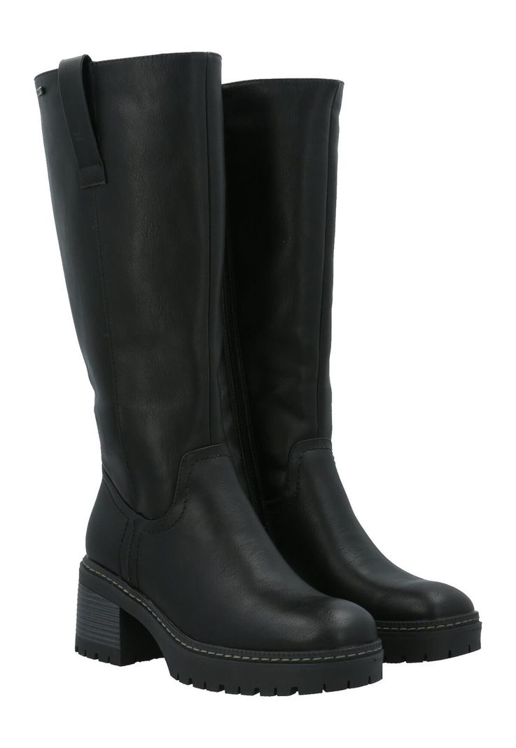 Bota Estade Mujer Negro-6