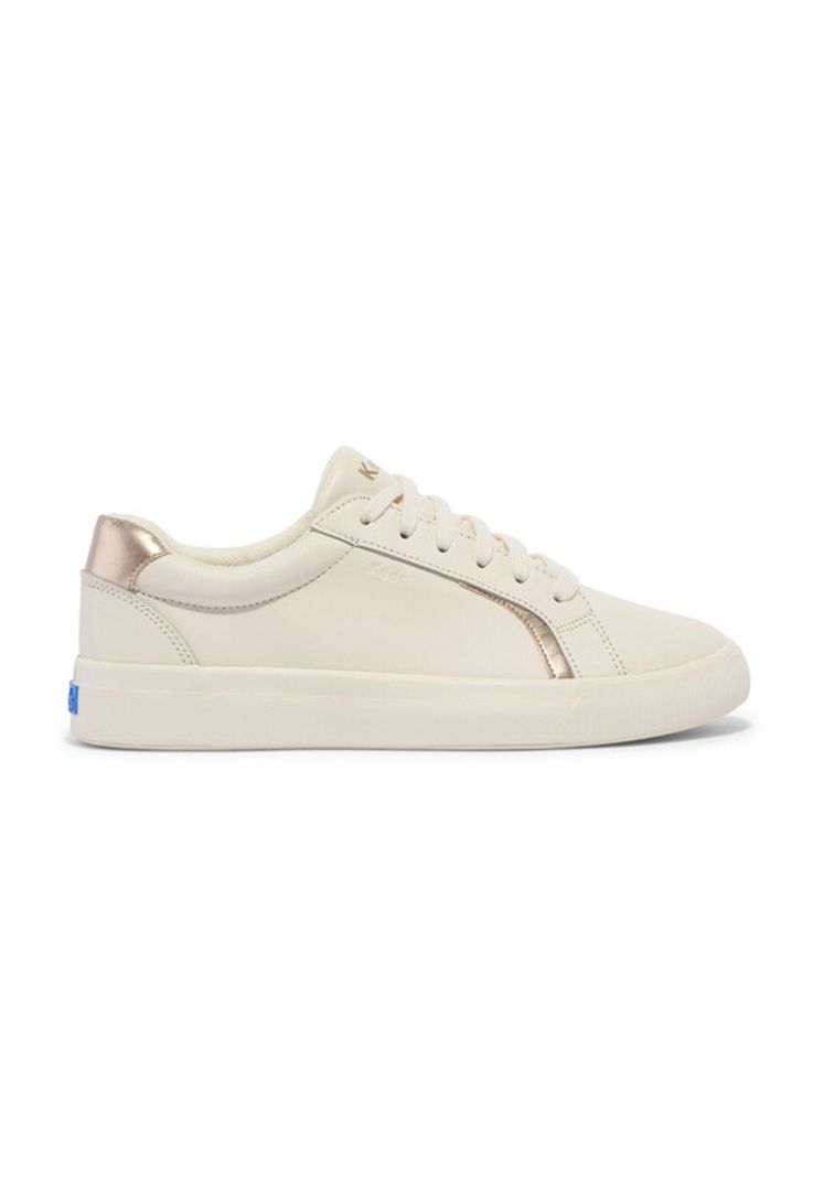 Zapatilla Cuero Beige Mujer Pursuit Lace Up -0