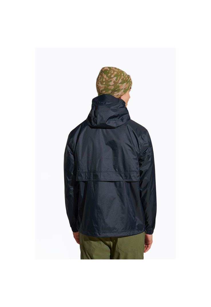 Impermeable Fallon Rain Shell Negro Hombre-4