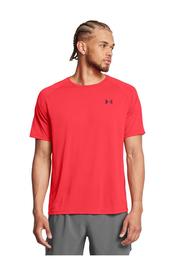 Polera manga corta Tech 2.0 hombre Rojo-0