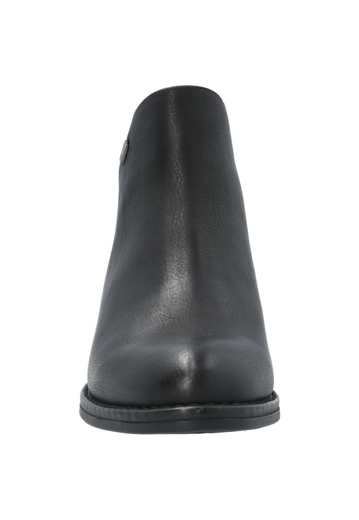 Botín Mujer Grisa Negro-1