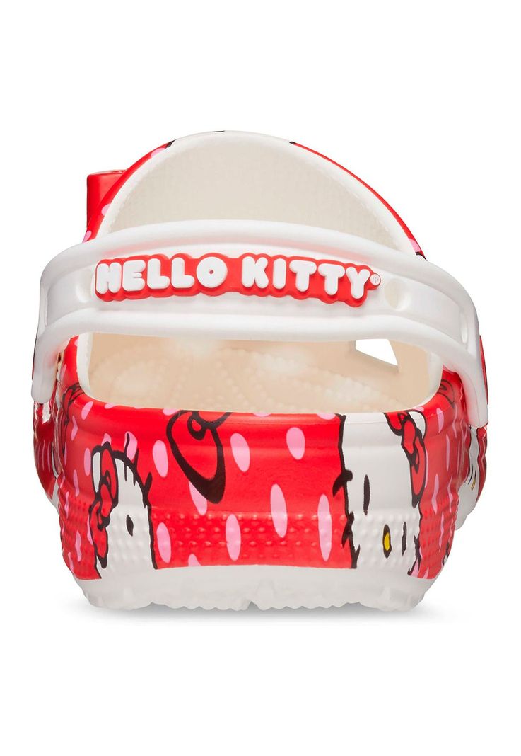 Zueco Mujer Hello Kitty Rojo-7