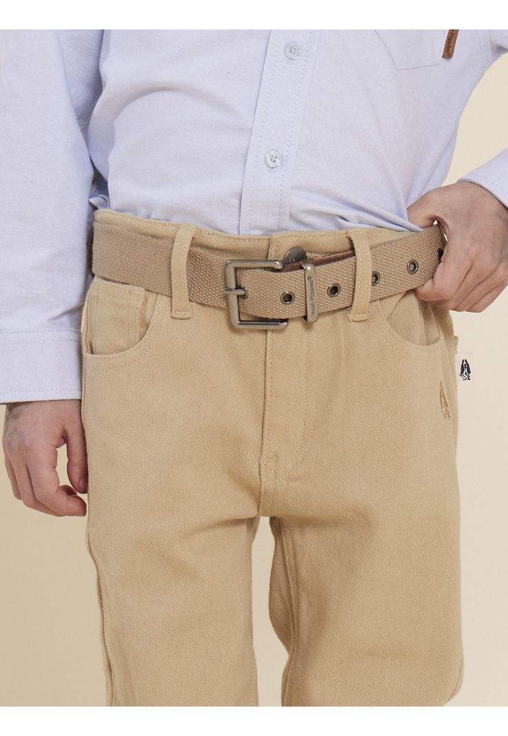 Pantalón Niño Classic Beige-1