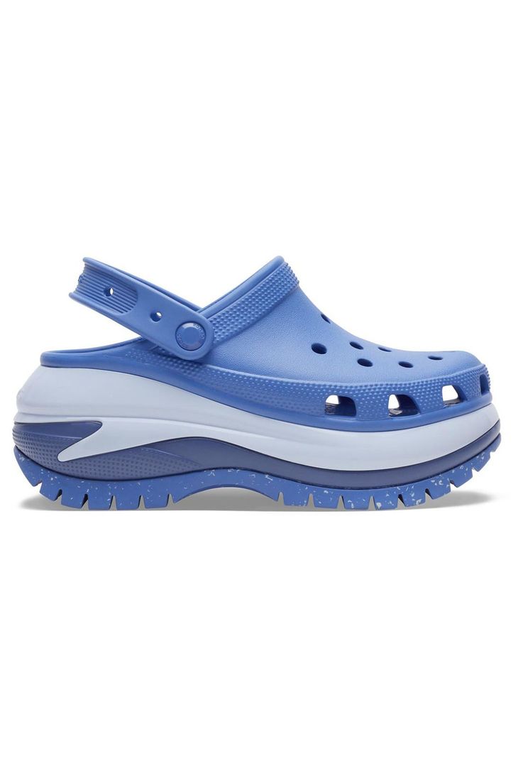 Zueco Mujer Mega Crush Clog Azul-0