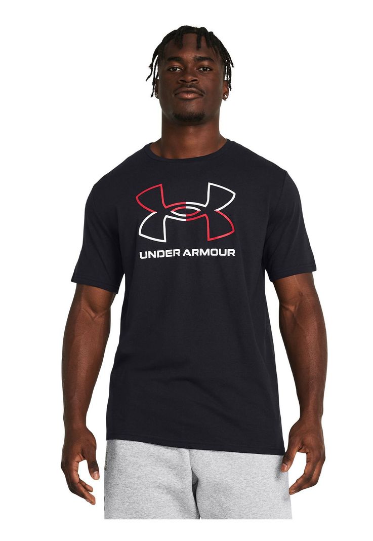 Polera UA Foundation hombre Negro-3