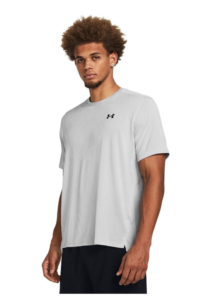 Polera UA Tech Vent Geode hombre Gris-0