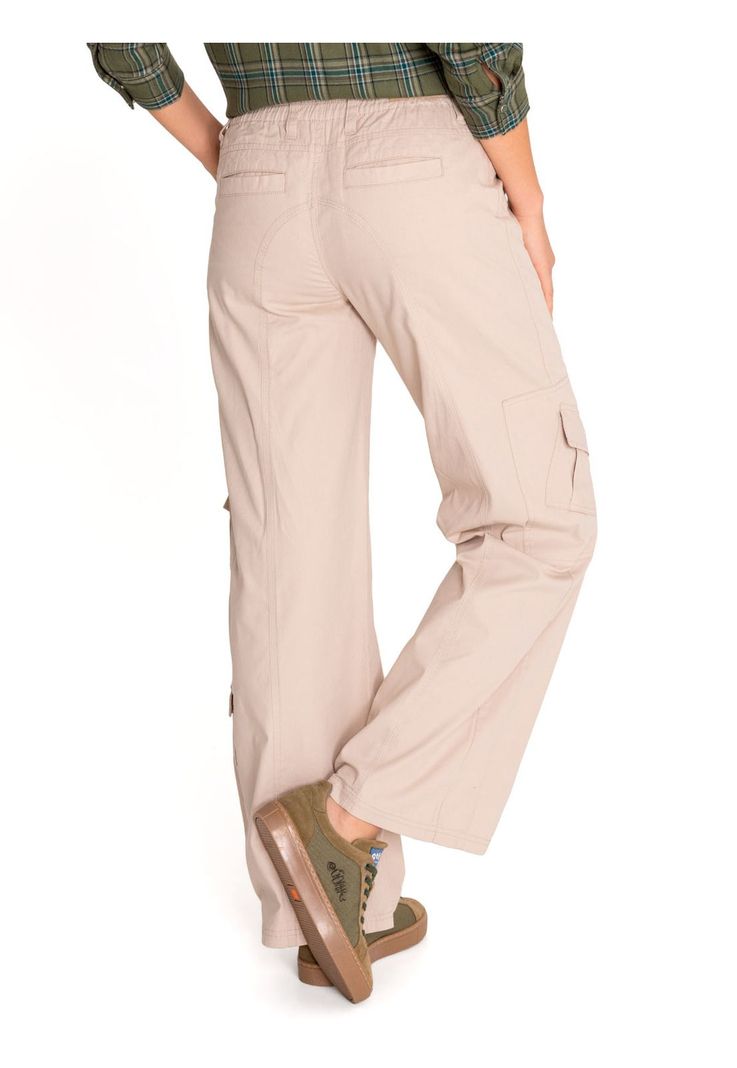 Pantalón Algodón Orgánico Mujer Adria Blanco-5