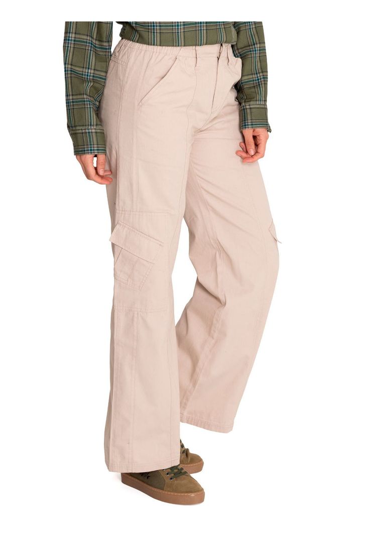Pantalón Algodón Orgánico Mujer Adria Blanco-6