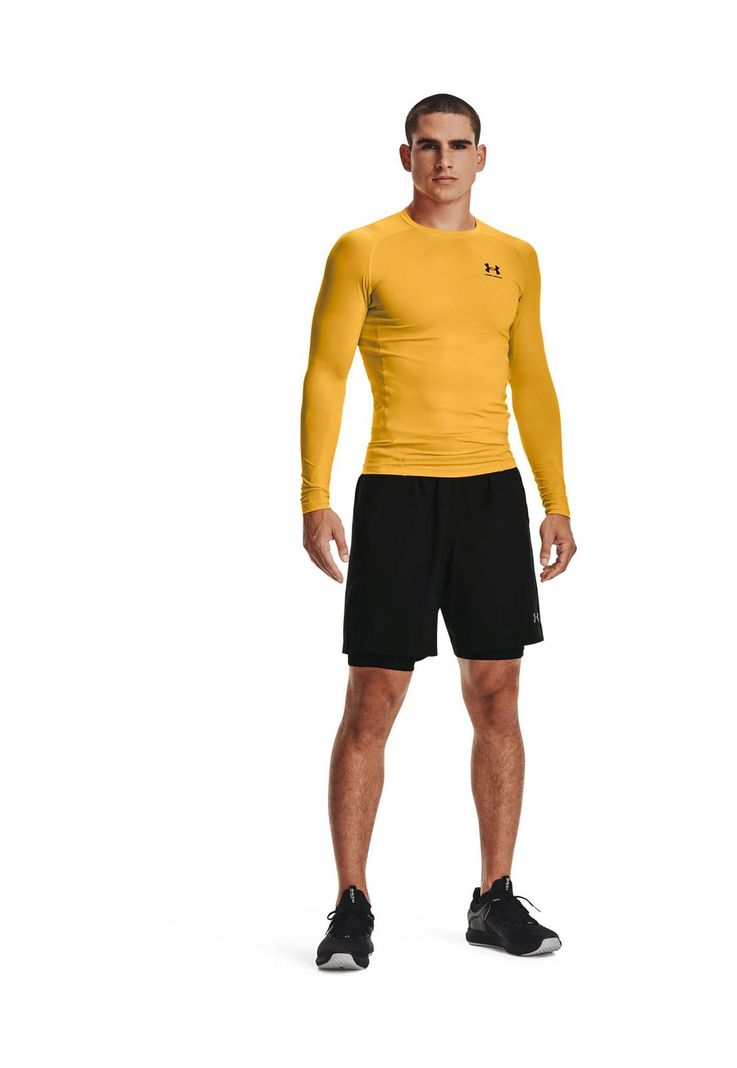 Shorts de compresión HeatGear hombre Negro-5