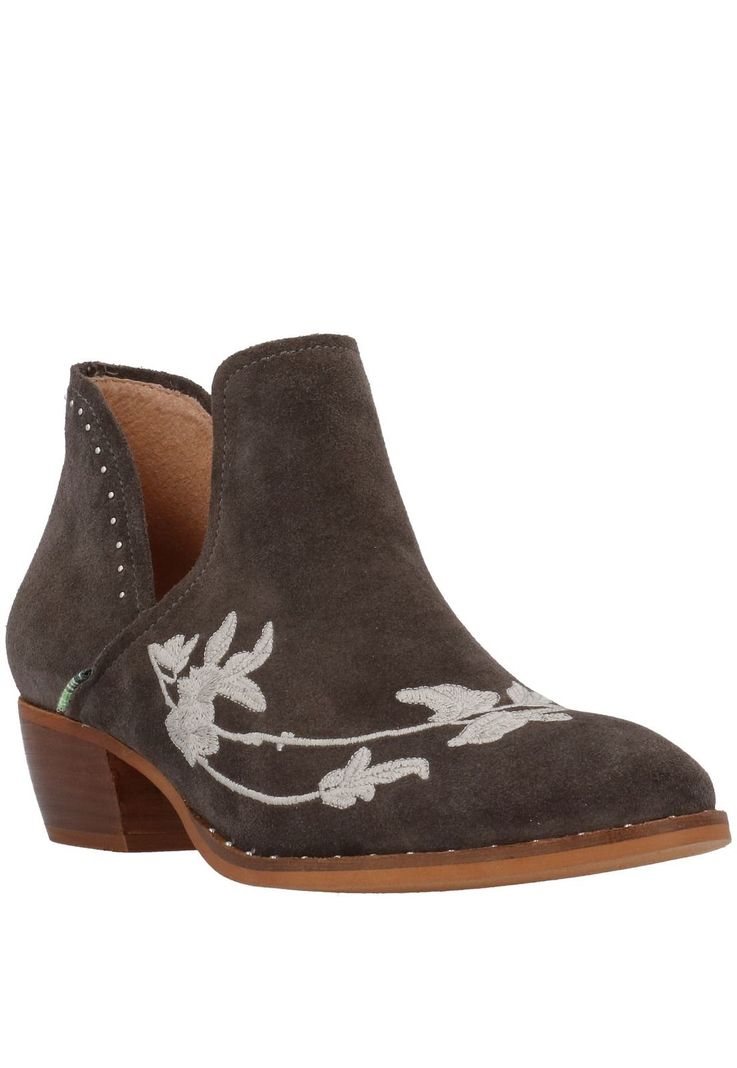 Botin Colstrips Casual Gris