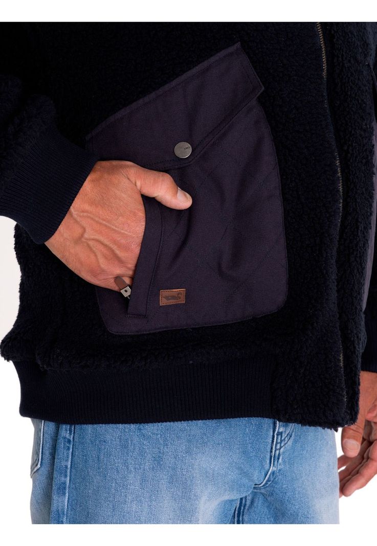 Polar Fibras Recicladas Hombre Blackburn Azul-8