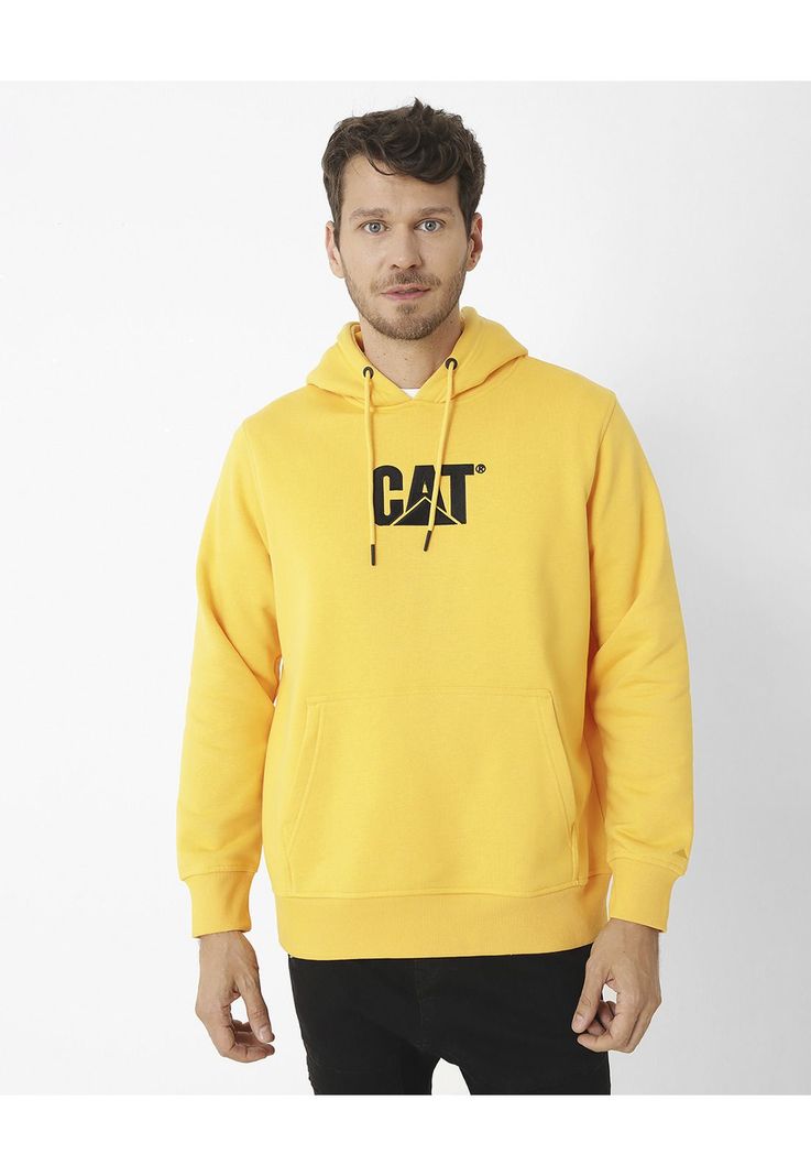 Polerón Fleece Logo Pull Amarillo Unisex-1