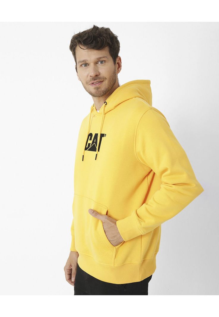 Polerón Fleece Logo Pull Amarillo Unisex-6