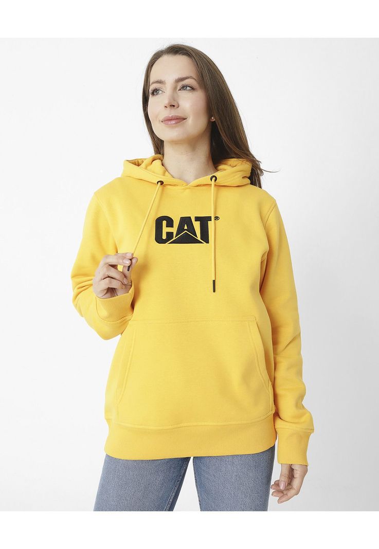 Polerón Fleece Logo Pull Amarillo Unisex-7