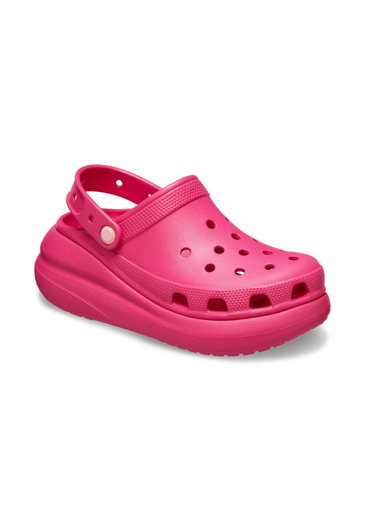 Zueco Crocs Mujer Crush Clog Rosado-6